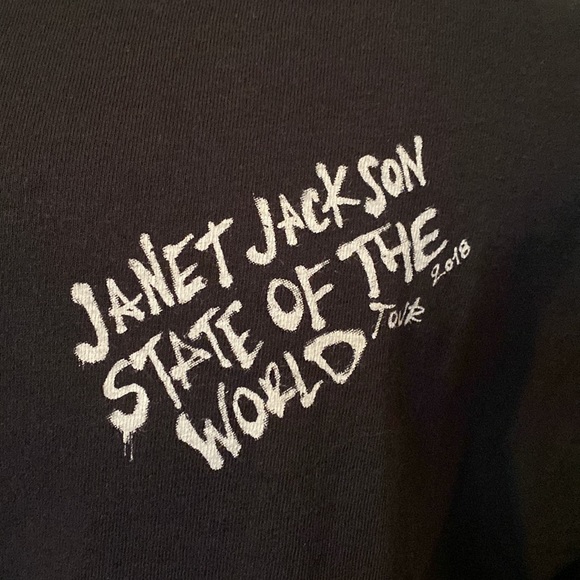 Other - NWOT - Janet Jackson 2018 State of the World Tour Concert T-shirt
